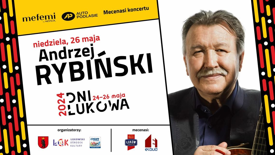 🎸Andrzej Rybiński policzy godziny Dni Łukowa24! 🤯