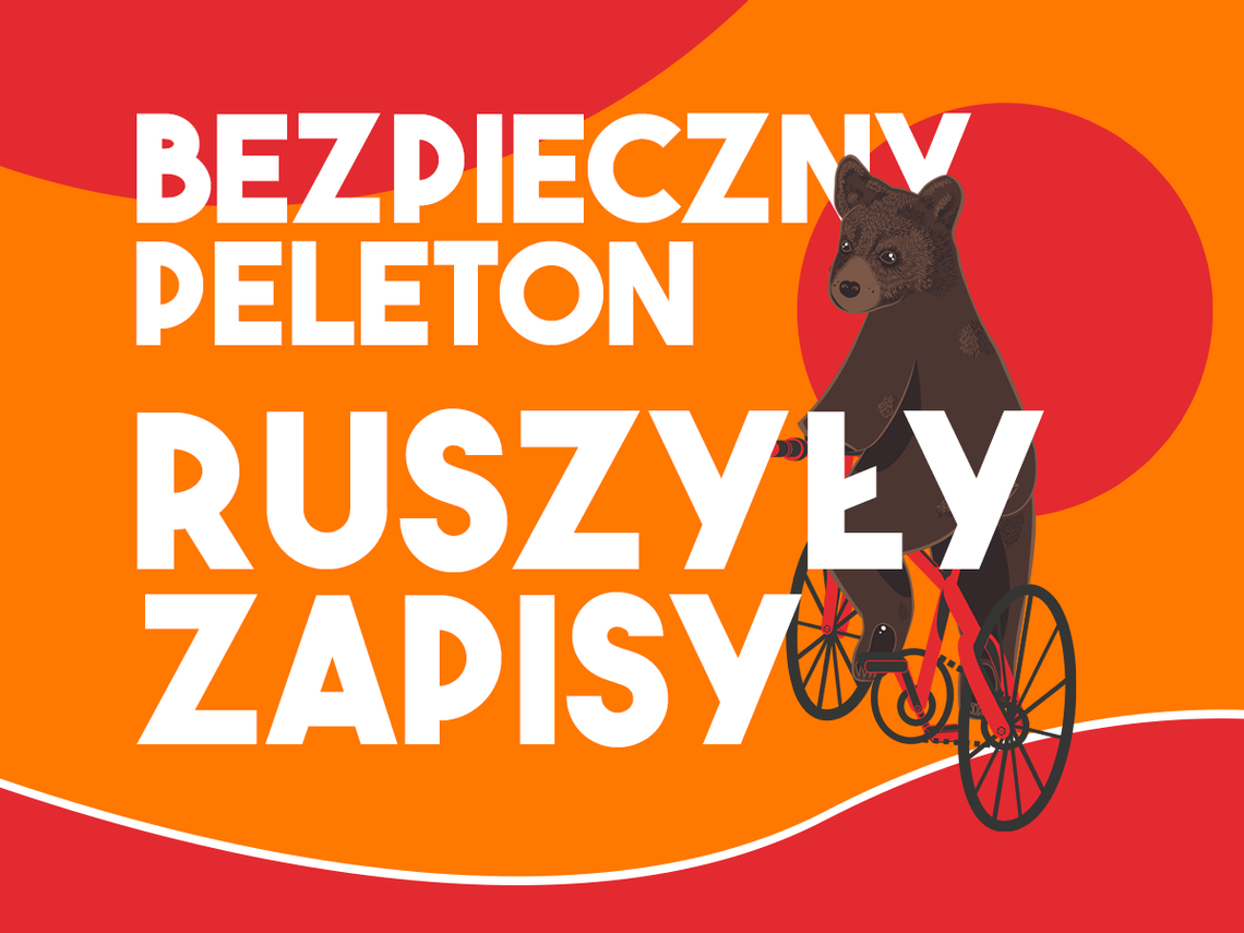 Bezpieczny Peleton 2024: zapisy czas start!