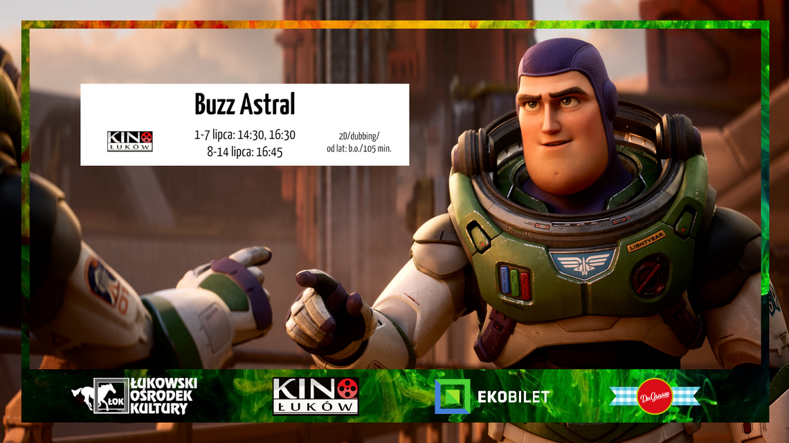 "Buzz Astral" w Kinie Łuków /od 1 lipca 2022