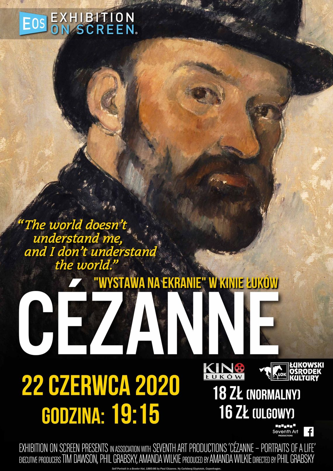 Cézanne. Portrety życia "Wystawa na ekranie" w Kinie Łuków /22 czerwca 2020