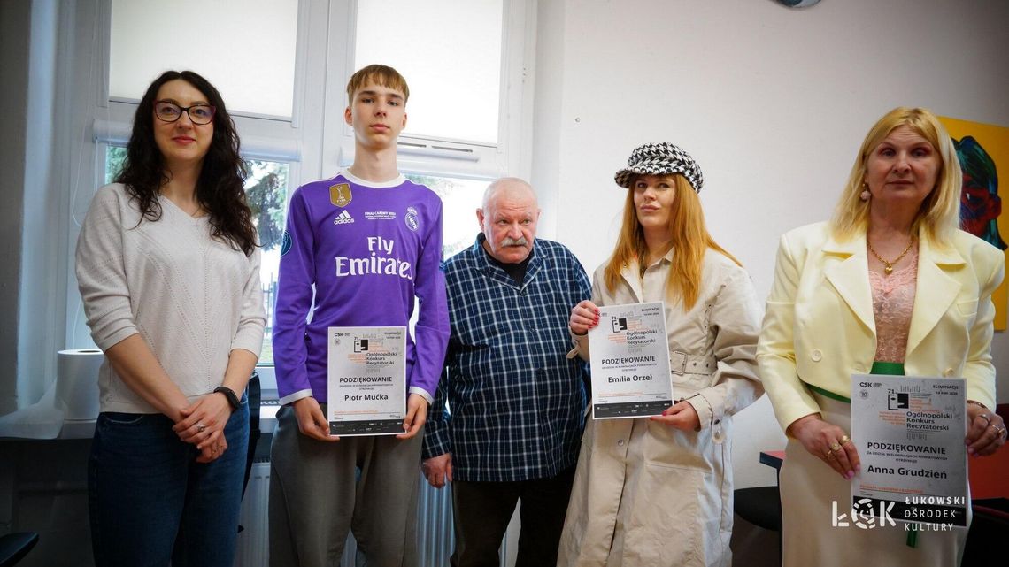 Eliminacje Międzypowiatowe 71. Ogólnopolskiego Konkursu Recytatorskiego w ŁOK [FOTO]