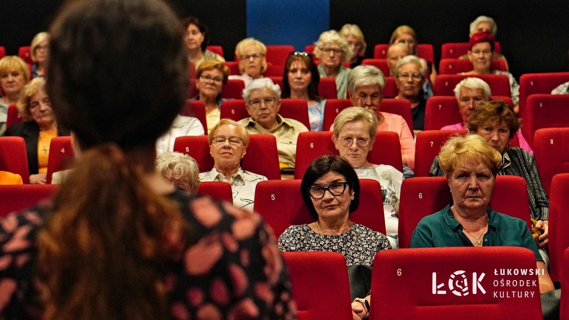 Seniorzy na filmie "Brzezina" w Kinie Łuków [FOTO]