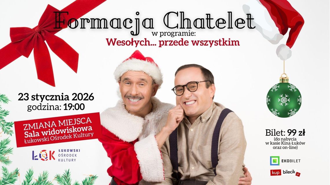 Formacja Chatelet w świąteczno-noworocznej dawce humoru! /23.01.26