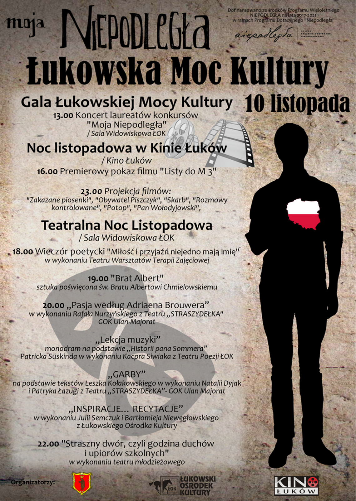 Gala Łukowskiej Mocy Kultury „Moja Niepodległa” w Łukowskim Ośrodku Kultury