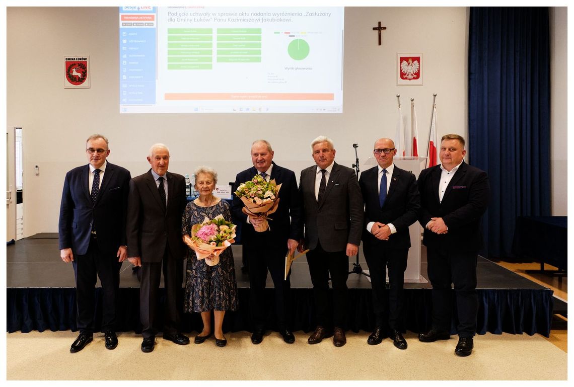 Gmina Łuków: Zasłużeni dla Gminy Łuków [FOTO]