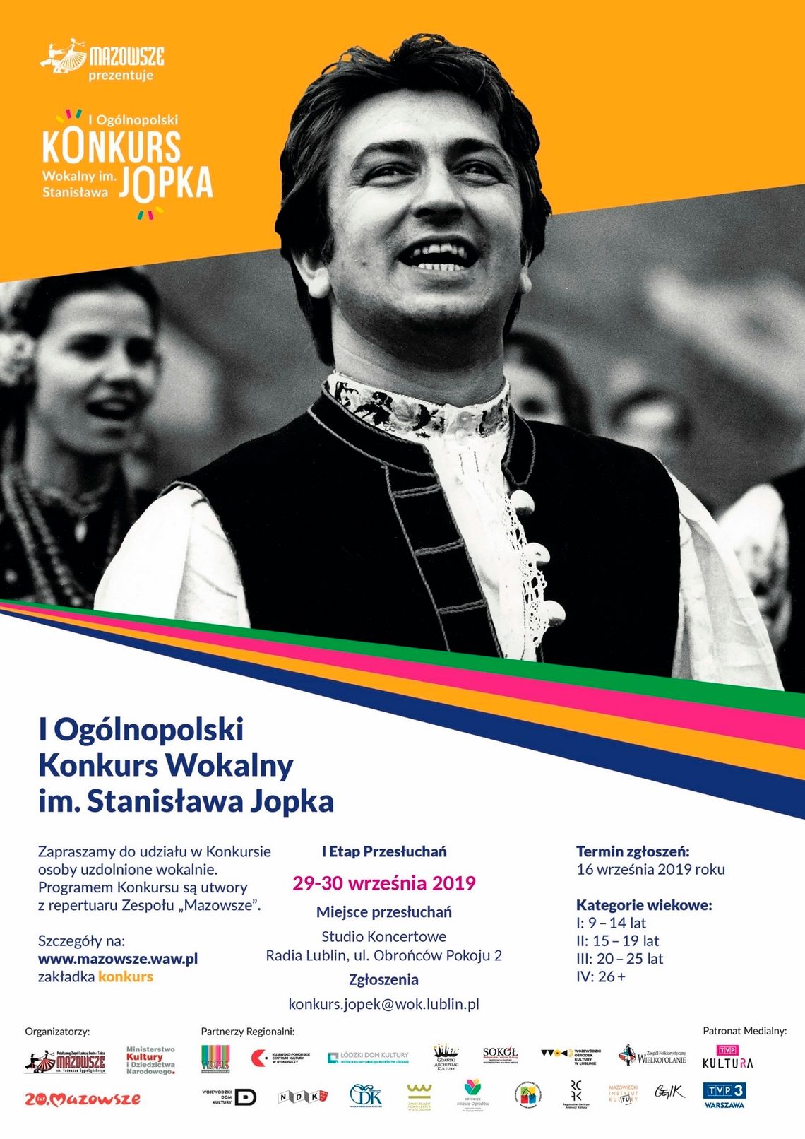 I Ogólnopolski Konkurs Wokalny im. Stanisława Jopka /29-30 września 2019