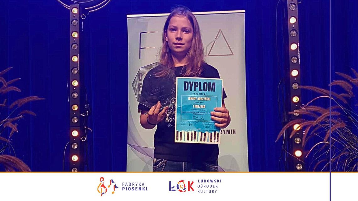 Ignacy Nurzyński wygrywa ogólnopolski festiwal!
