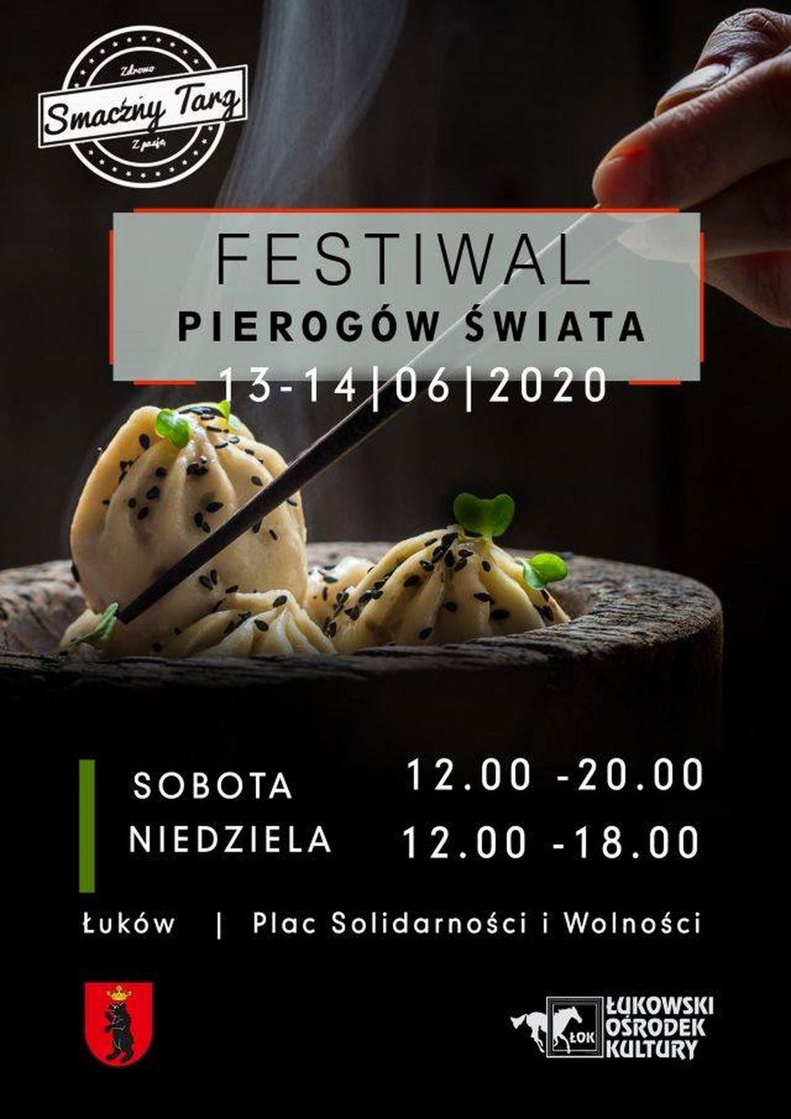 II Festiwal Pierogów Świata w Łukowie /13-14 czerwca 2020