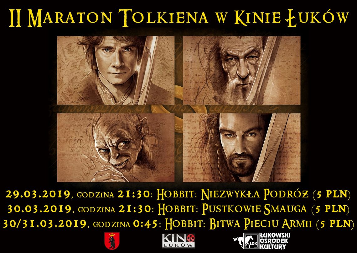II Maraton Tolkiena w Kinie Łuków /29-31 marca 2019