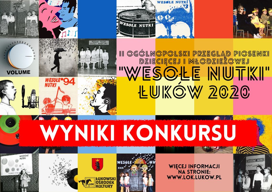 II Ogólnopolski Przegląd Piosenki Dziecięcej i Młodzieżowej "WESOŁE NUTKI" Łuków 2020 [PROTOKÓŁ]