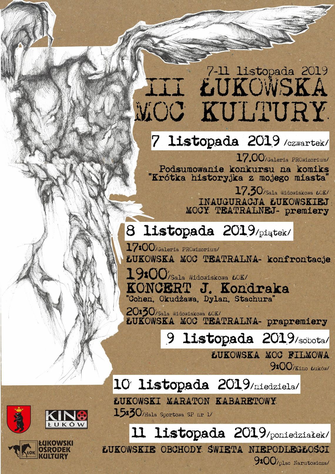 III Łukowska Moc Kultury /7-11 listopada 2019