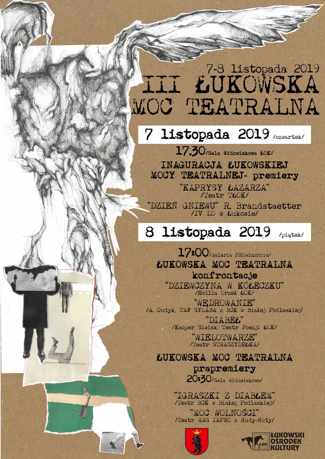 III Łukowska Moc Teatralna /7-8 listopada 2019