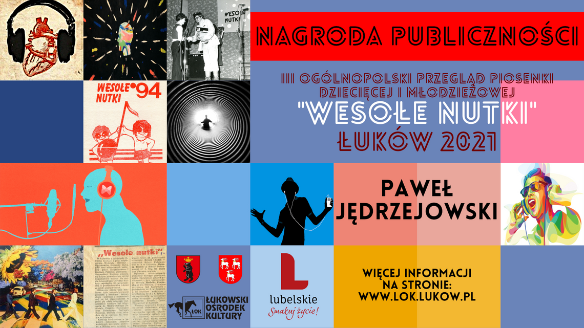 III Ogólnopolski Przegląd Piosenki Dziecięcej i Młodzieżowej "WESOŁE NUTKI" Łuków 2021 /nagroda publiczności/