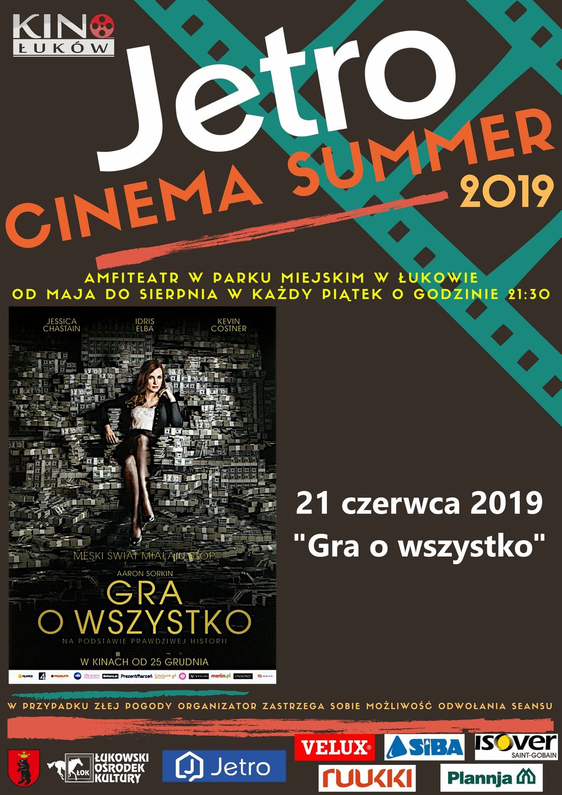 Jetro Cinema Summer 2019 "Gra o wszystko" /21 czerwca 2019