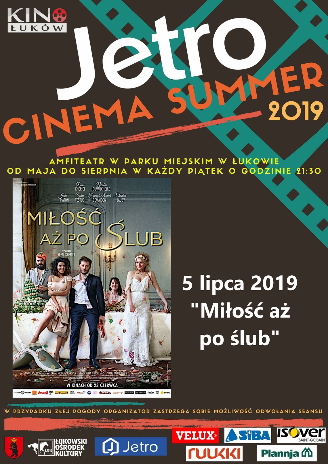 Jetro Cinema Summer 2019 "Miłość aż po ślub" /5 lipca 2019