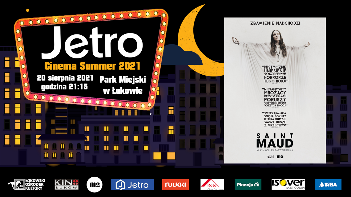 Jetro Cinema Summer 2021: Saint Maud /20 sierpnia 2021