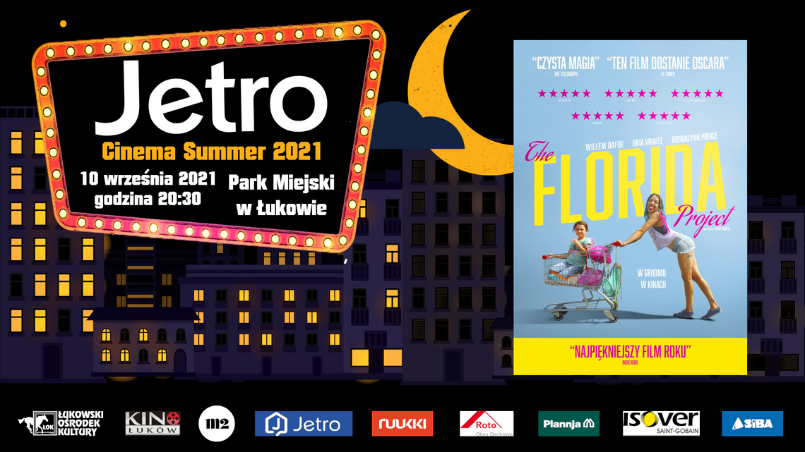 Jetro Cinema Summer 2021: The Florida Project /10 września 2021