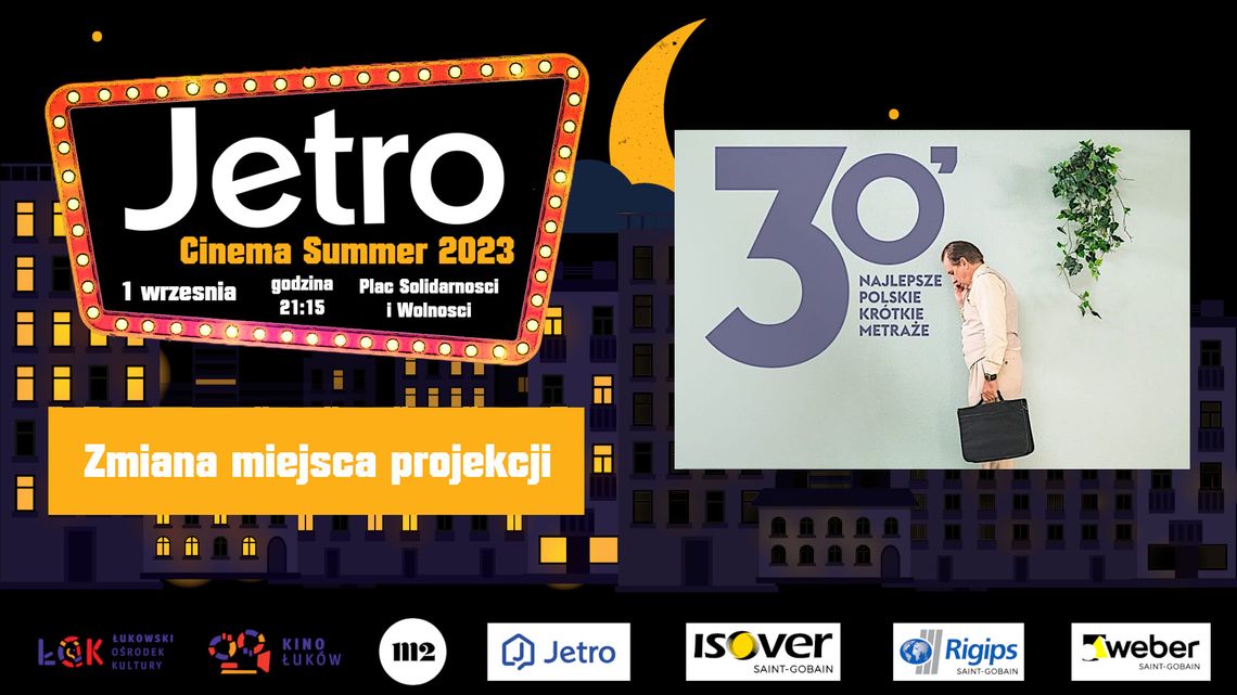 Jetro Cinema Summer 23: Najlepsze polskie 30 cz.IV /1.09.23