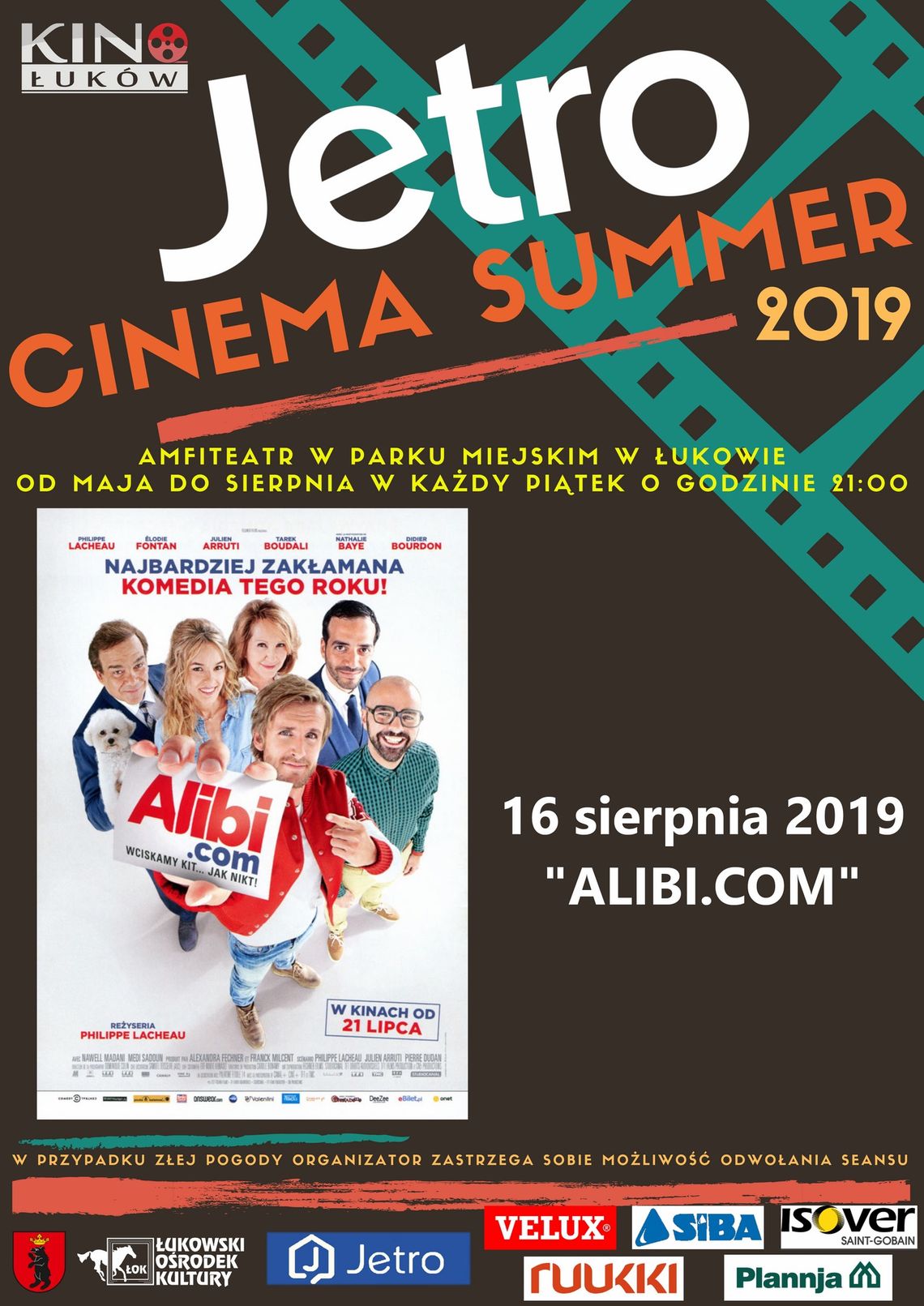 JETRO CINEMA SUMMER - „Alibi.com” /16 sierpnia 2019