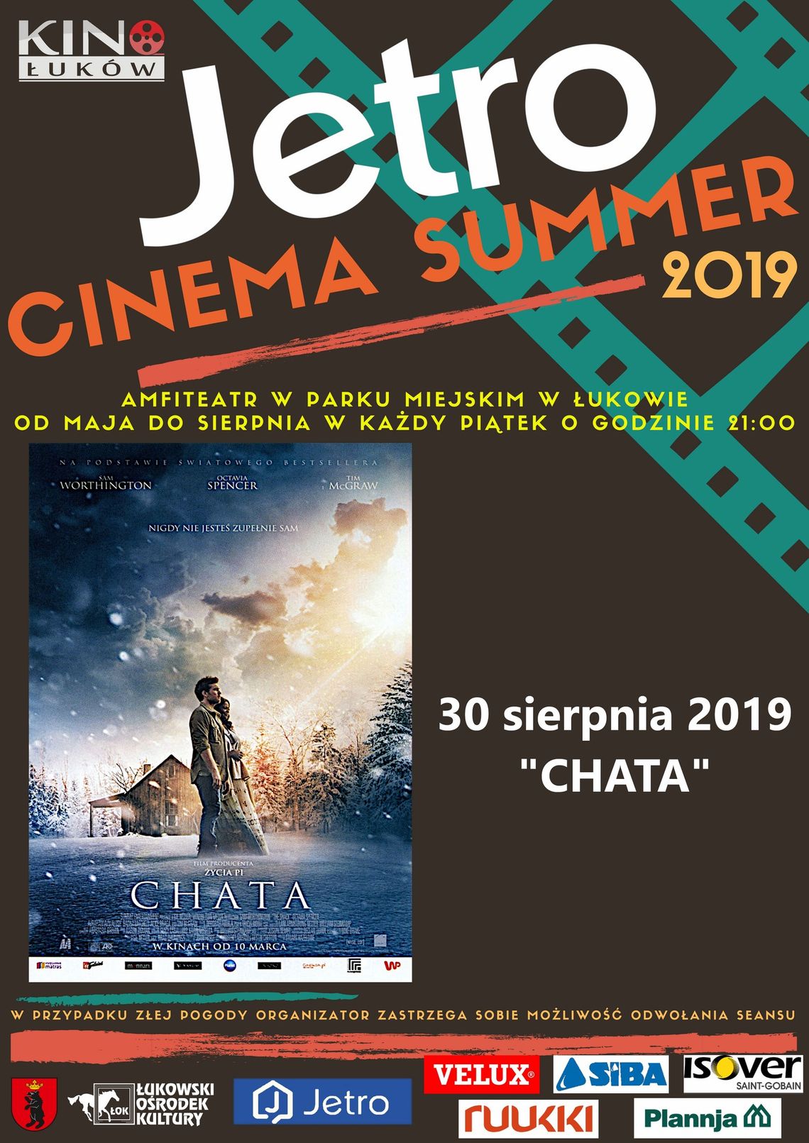 JETRO CINEMA SUMMER - „Chata” /30 sierpnia 2019