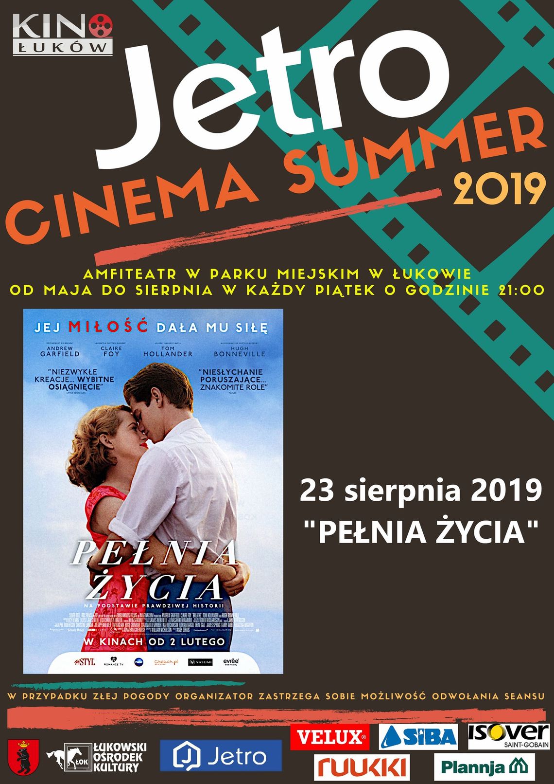 JETRO CINEMA SUMMER - „Pełnia życia” /23 sierpnia 2019