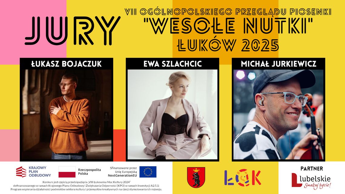 JURY „Wesołe Nutki” Łuków 2025