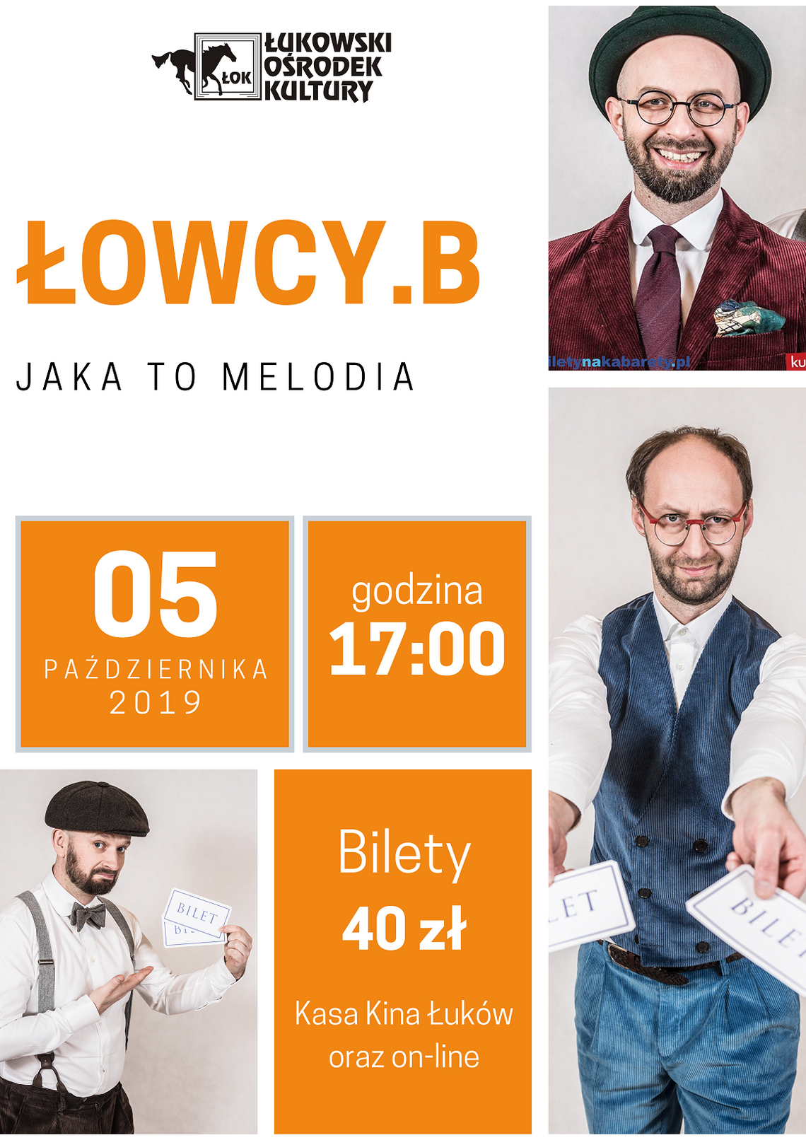 Kabaret Łowcy.B w ŁOK /5 października 2019