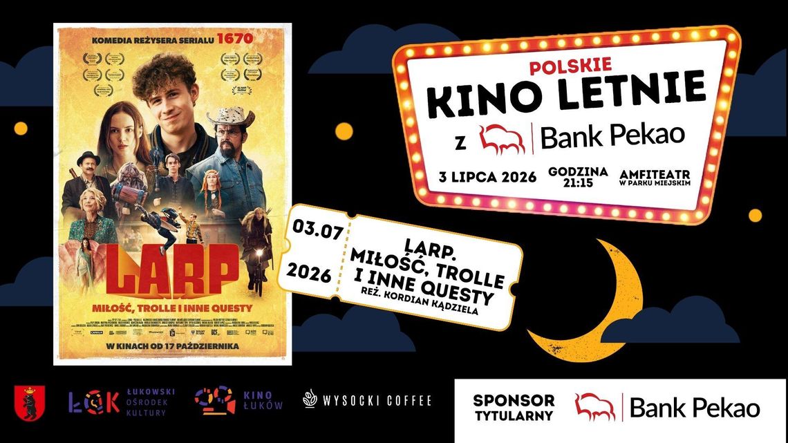 Kino Letnie z Bankiem Pekao S.A.: LARP. Miłość, trolle i inne questy /3.07.26 Kino Letnie z Bankiem Pekao S.A.: LARP. Miłość, trolle i inne questy /3.07.26