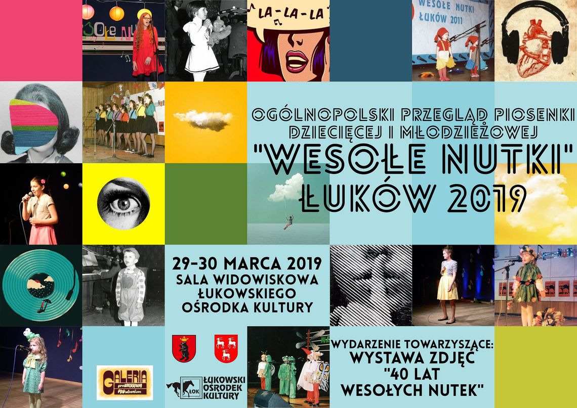 Kolejność występów podczas Ogólnopolskiego Przeglądu Piosenki Dziecięcej i Młodzieżowej "WESOŁE NUTKI" Łuków 2019!