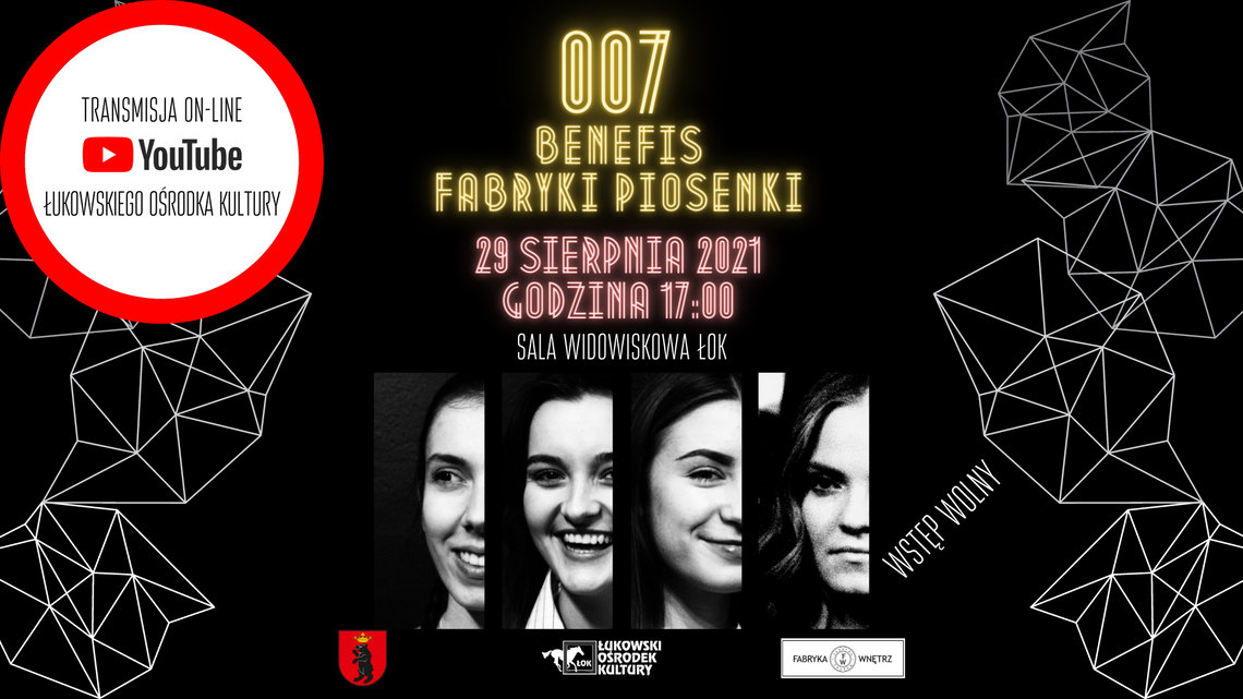 Koncert: 007- Benefis Fabryki Piosenki /29 sierpnia 2021