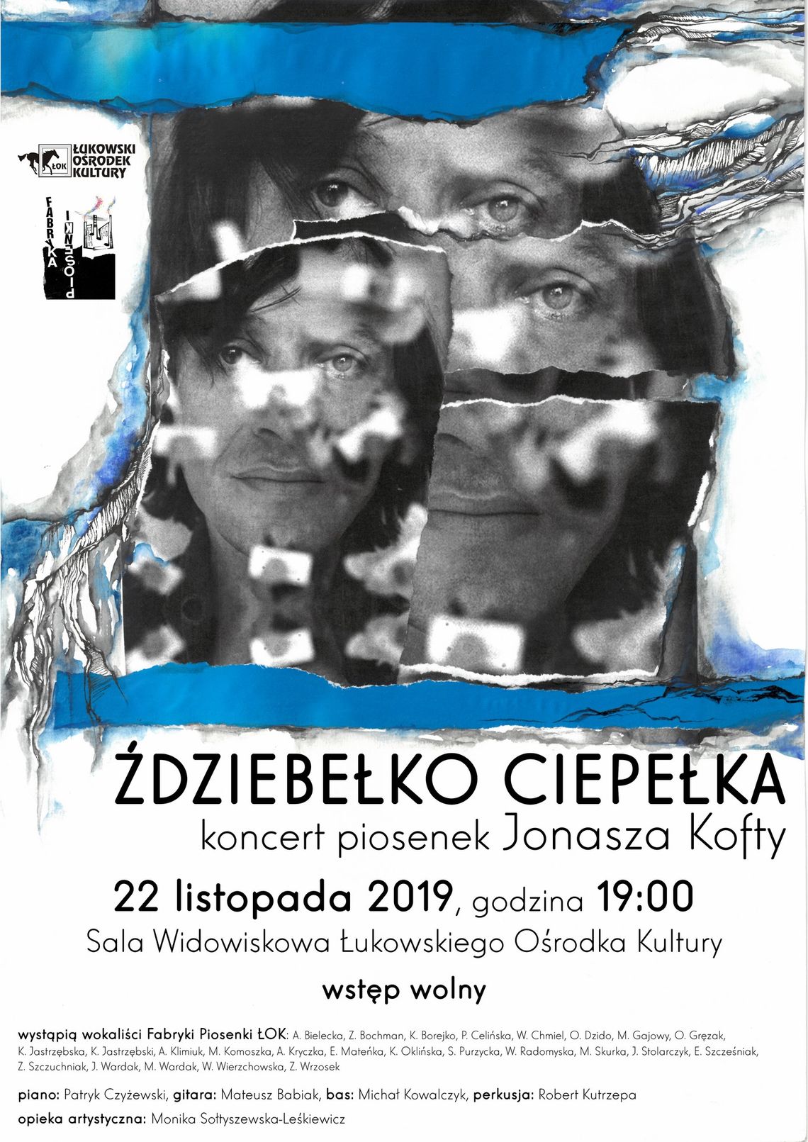 Koncert Fabryki Piosenki ŁOK "Ździebełko ciepełka" /22 listopada 2019