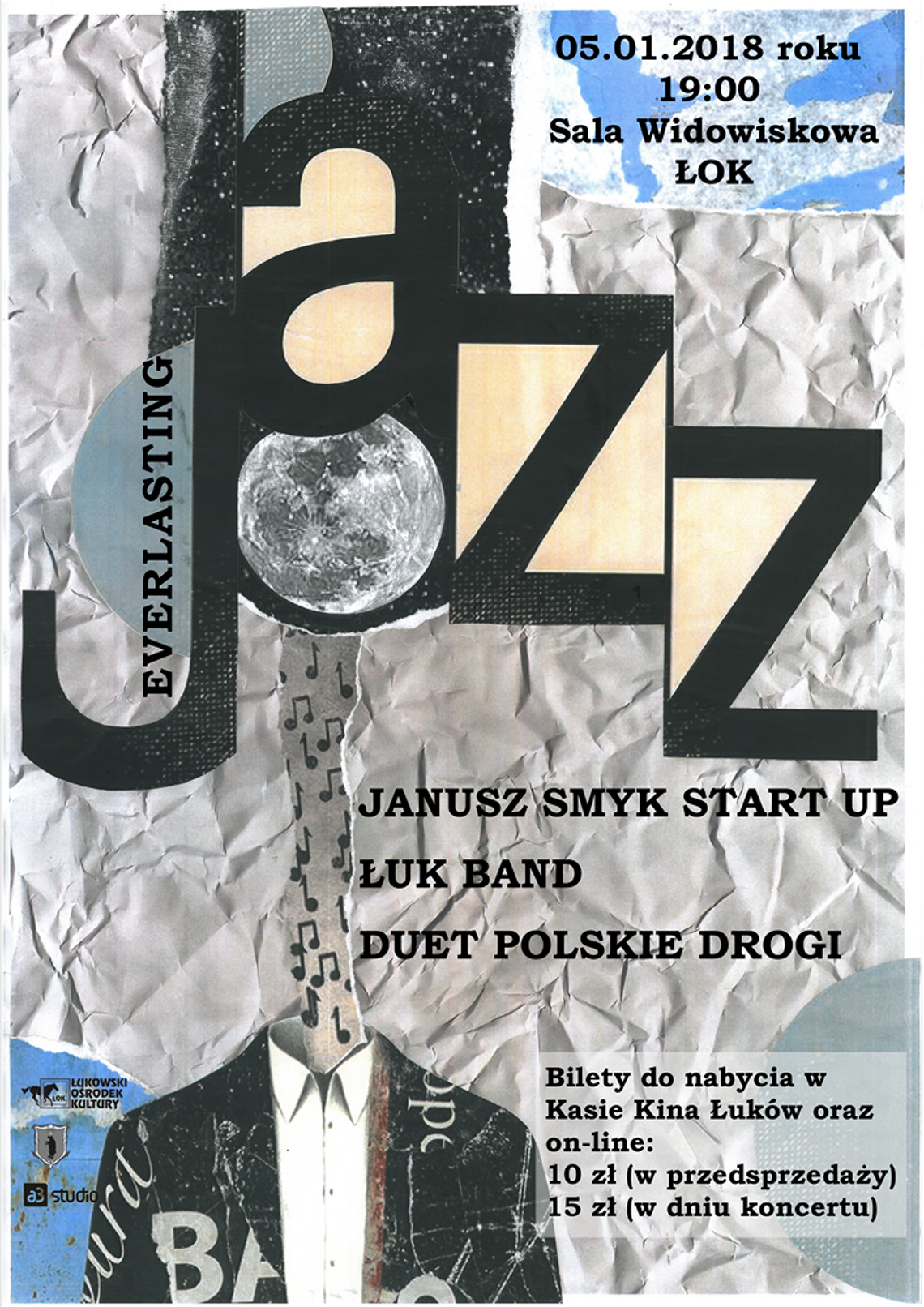 Koncert jazzowy  "Everlasting Jazz" w Łukowskim Ośrodku Kultury