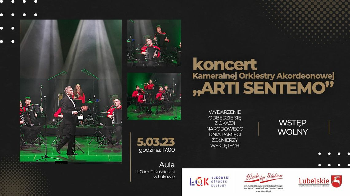 Koncert Kameralnej Orkiestry Akordeonowej „Arti Sentemo” /5.03.23