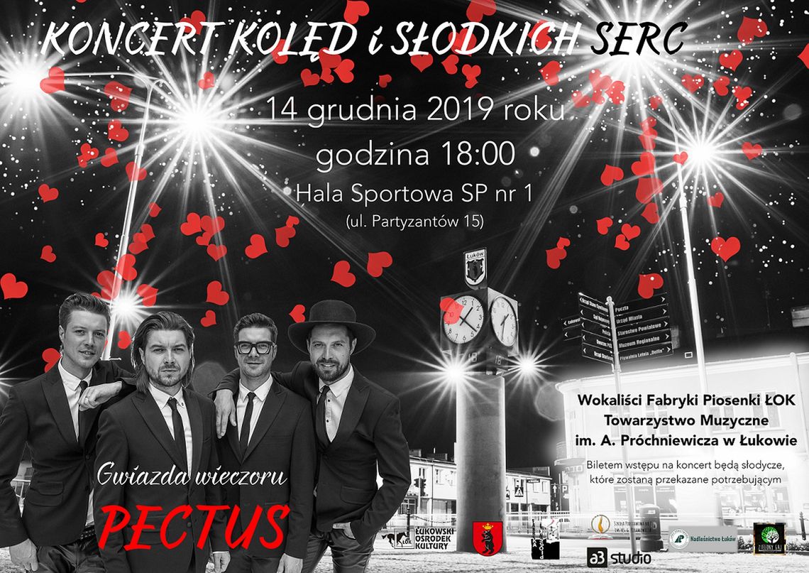 Koncert Kolęd i Słodkich Serc w Łukowie /14 grudnia 2019