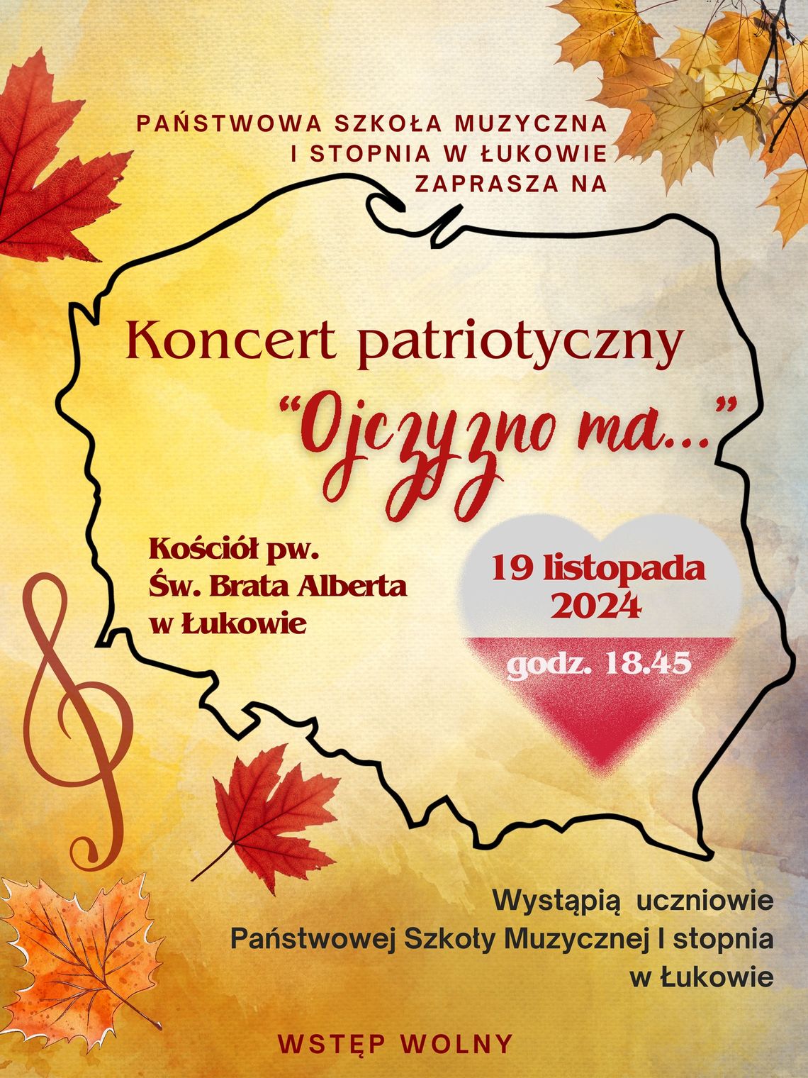 Koncert patriotyczny „Ojczyzno ma...” /19.11.24