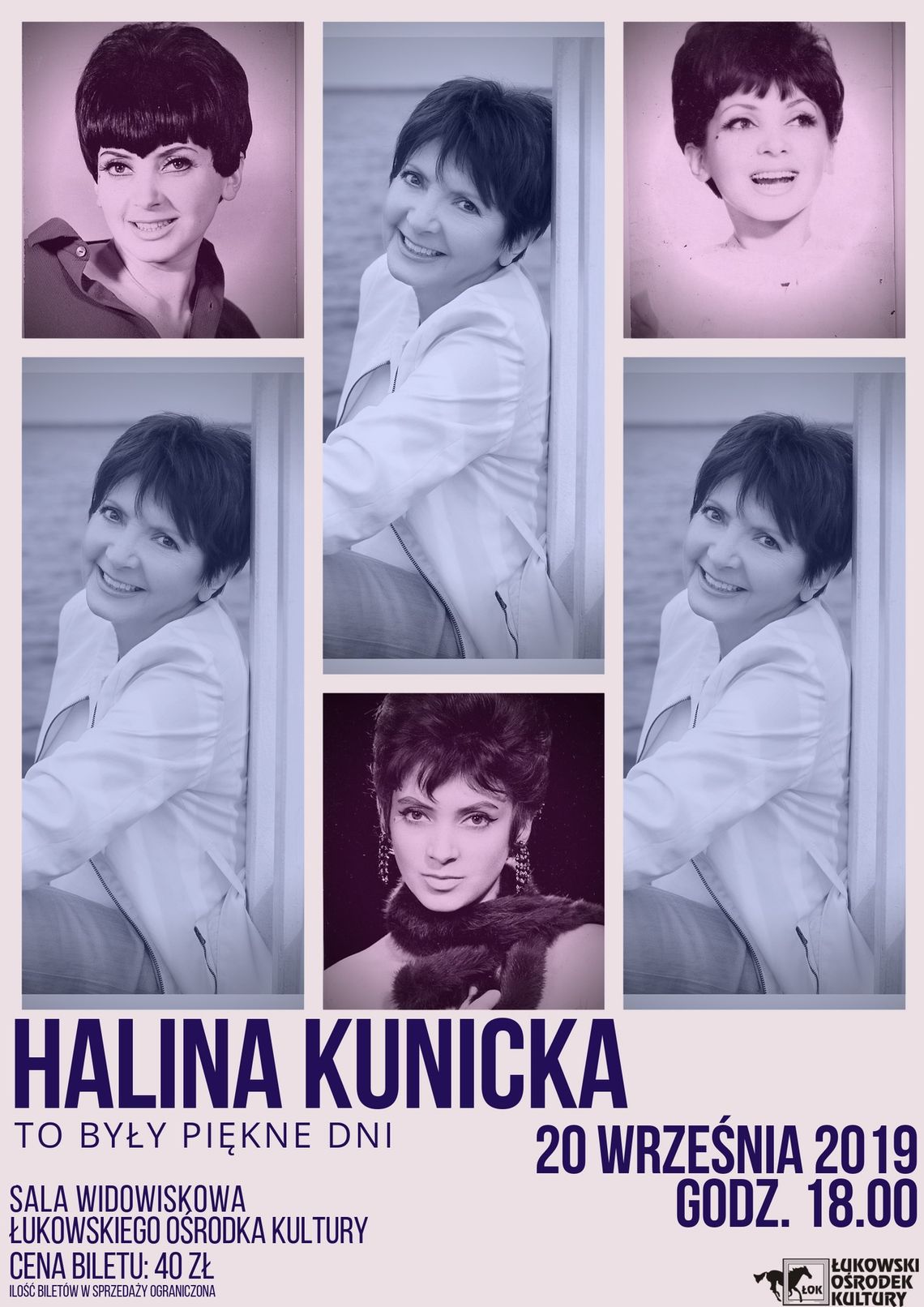 Koncert Haliny Kunickiej "To były piękne dni" /20 września 2019