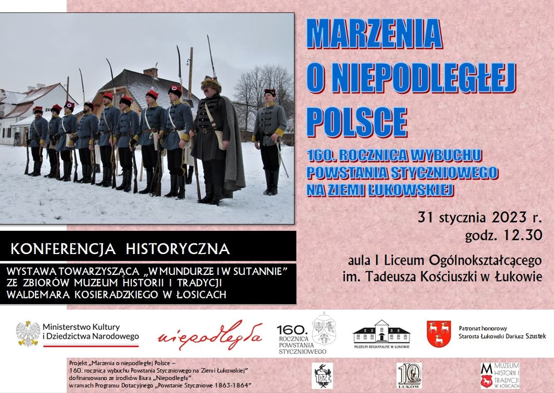 Konferencja historyczna "Marzenia o Niepodległej Polsce”