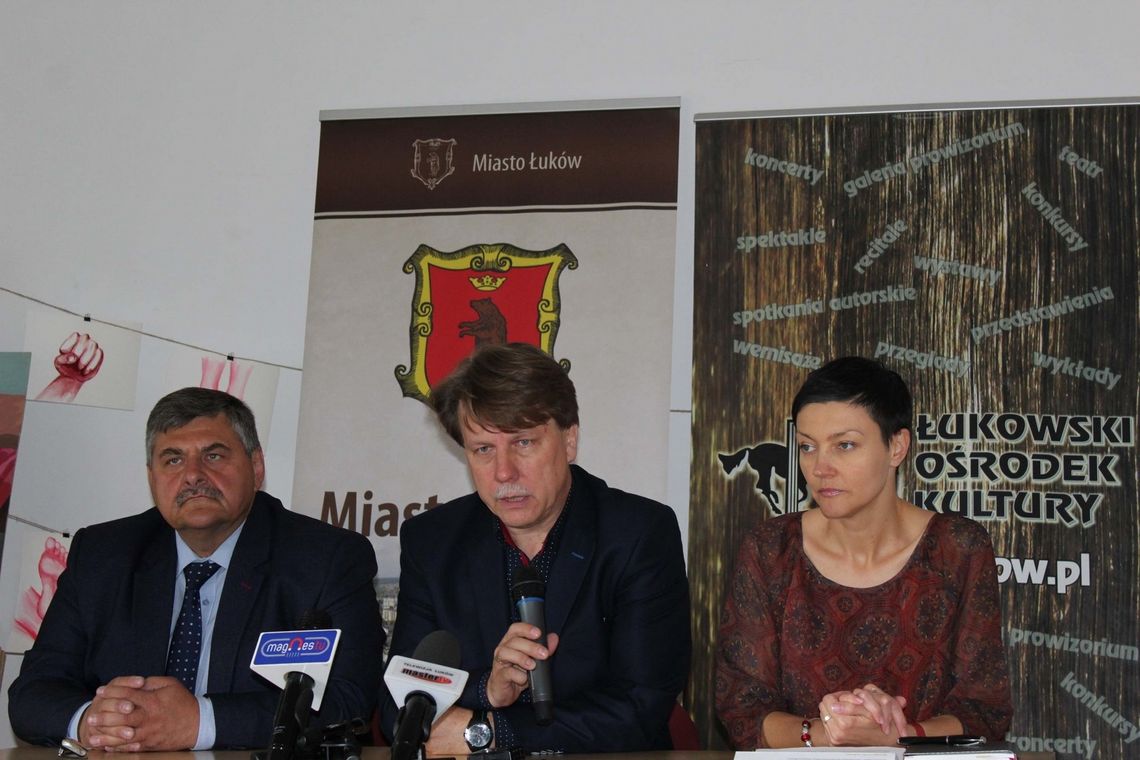Konferencja prasowa dotycząca „Dni Łukowa 2018” w Łukowskim Ośrodku Kultury