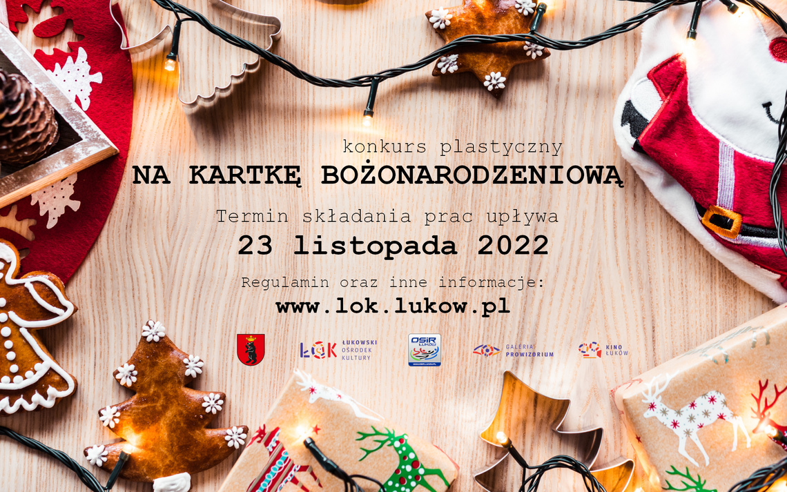 Konkurs plastyczny na kartkę bożonarodzeniową 2022 /zgłoszenia do: 23.11.22
