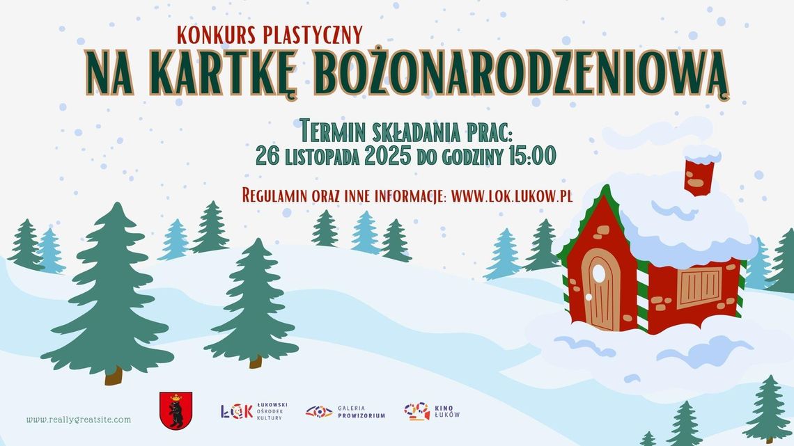 Konkurs plastyczny na kartkę bożonarodzeniową 2025 /zgłoszenia do: 26.11.25