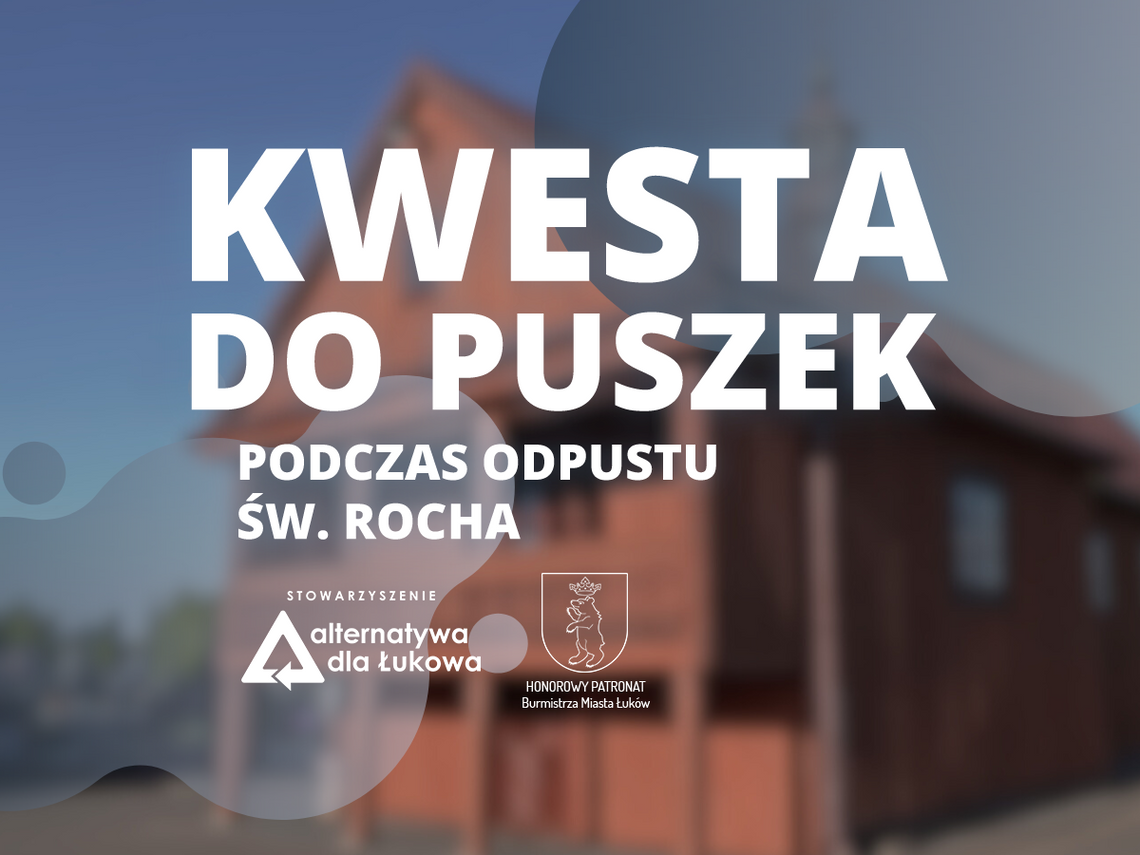 Kwesta do puszek podczas odpustu św. Rocha