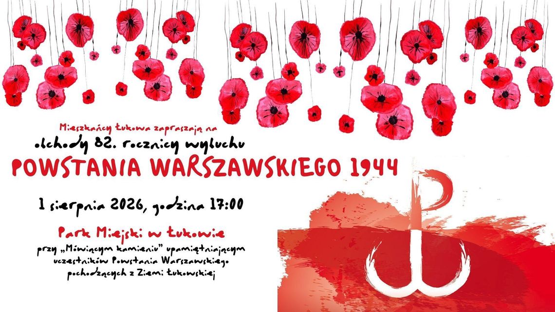 Łukowskie obchody 82. rocznicy wybuchu Powstania Warszawskiego 1944 /1.08.26 Łukowskie obchody 82. rocznicy wybuchu Powstania Warszawskiego 1944 /1.08.26