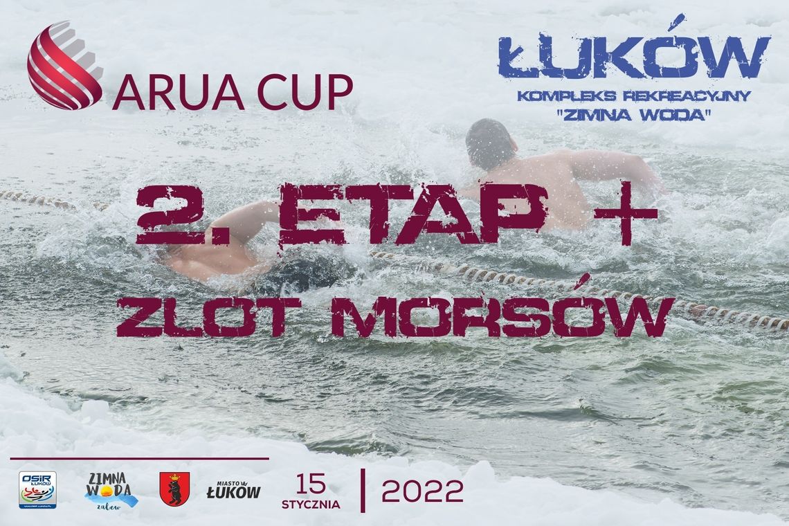 Miasto Łuków: Arua Cup w Łukowie - pływanie w zimnej wodzie /15 stycznia 2022