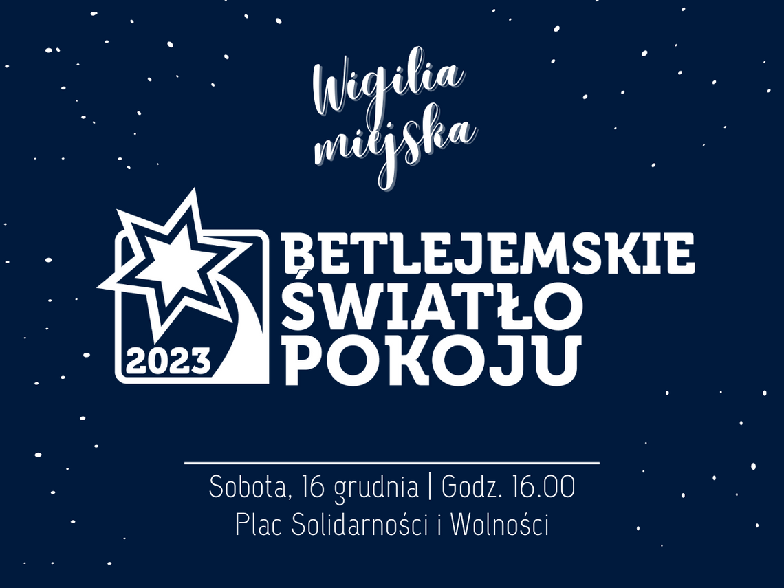 Miasto Łuków: Betlejemskie Światło Pokoju zapłonie w Łukowie