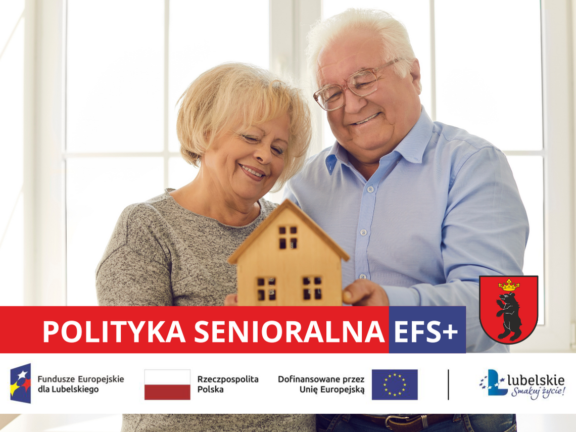 Miasto Łuków: CUS: weź udział w projekcie "Polityka Senioralna EFS+"