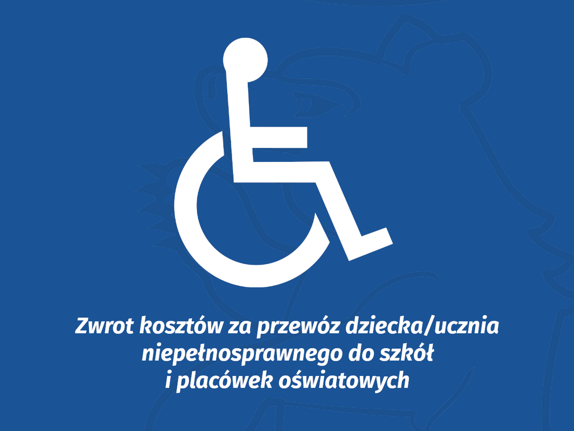 Miasto Łuków: Przewóz osób niepełnosprawnych: otrzymaj zwrot kosztów przejazdu
