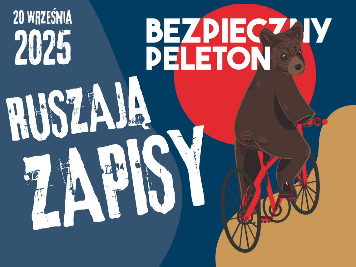 Miasto Łuków: Ruszają zapisy na Bezpieczny Peleton 2025!