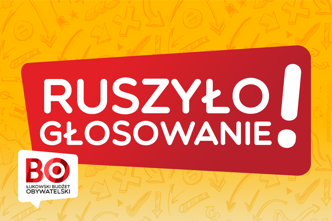 Miasto Łuków: Ruszyło głosowanie na projekty budżetu obywatelskiego!