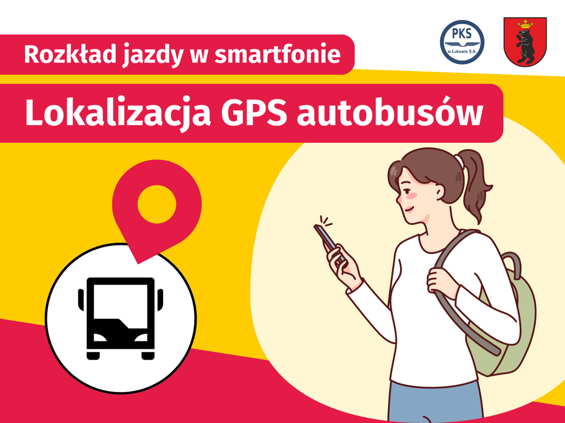 Miasto Łuków: Sprawdź w smartfonie, gdzie jest Twój autobus