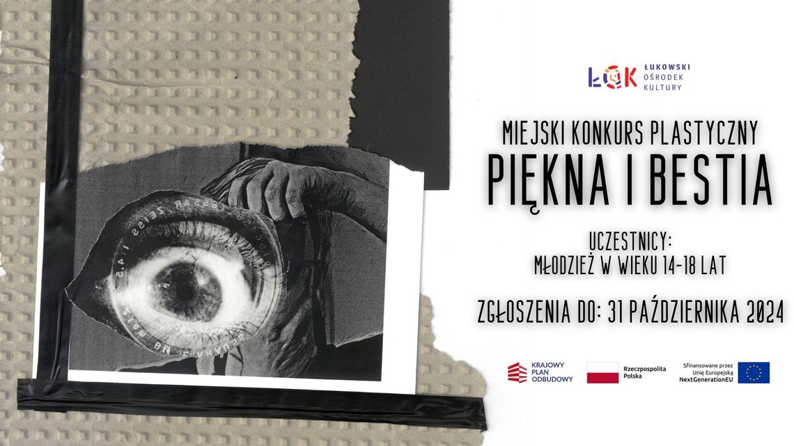 Miejski konkurs fotograficzny: Piękna i bestia /zgłoszenia do: 31.10.24